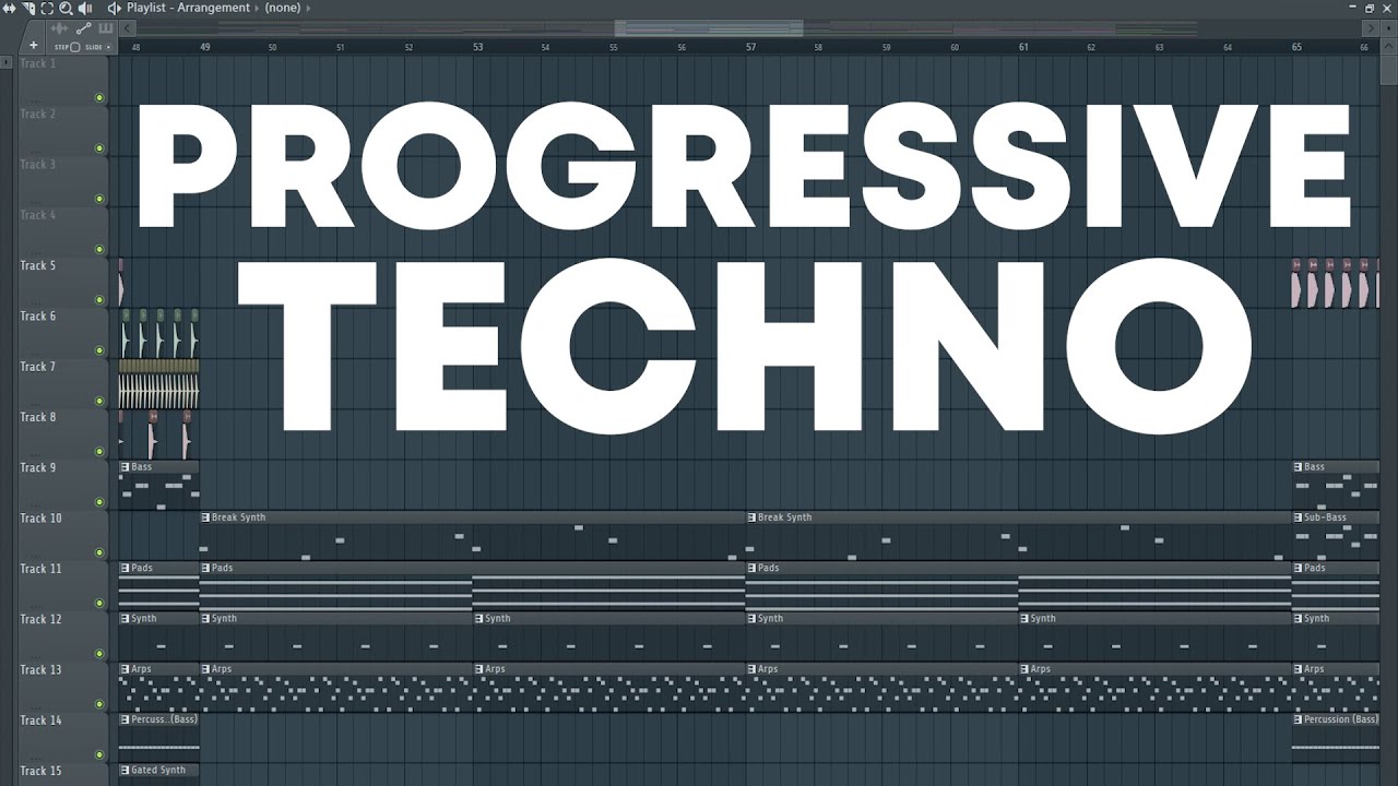 How To Make PROGRESSIVE TECHNO!! - FL Studio Tutorial (+FREE FLP)