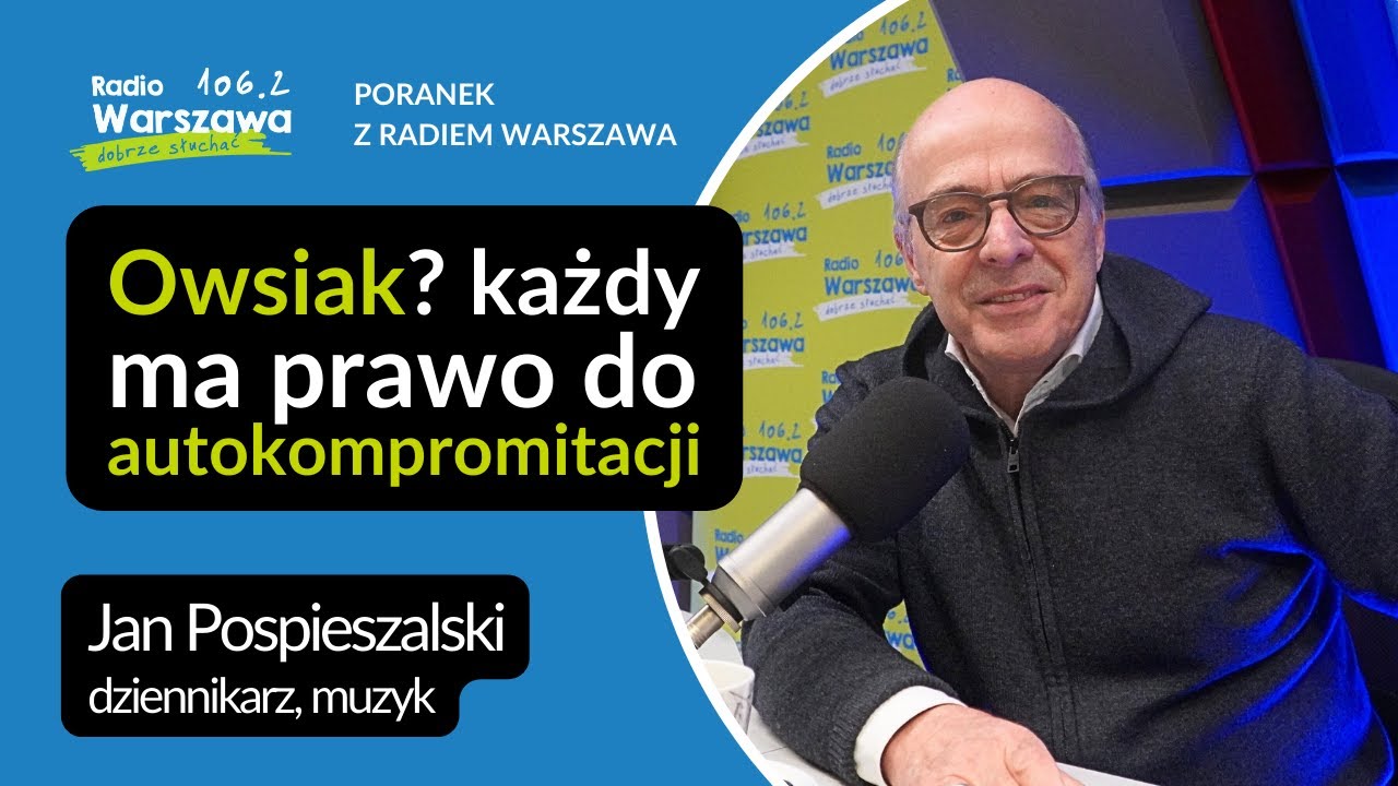 J. Pospieszalski: WOŚP? Nie wspieram.