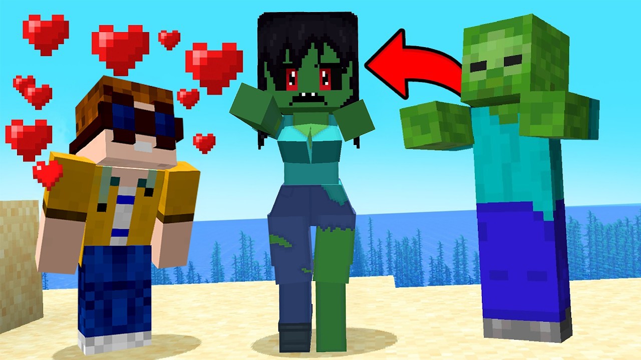 Ich VERWANDLE MINECRAFT MOBS in M&Auml;DCHEN!