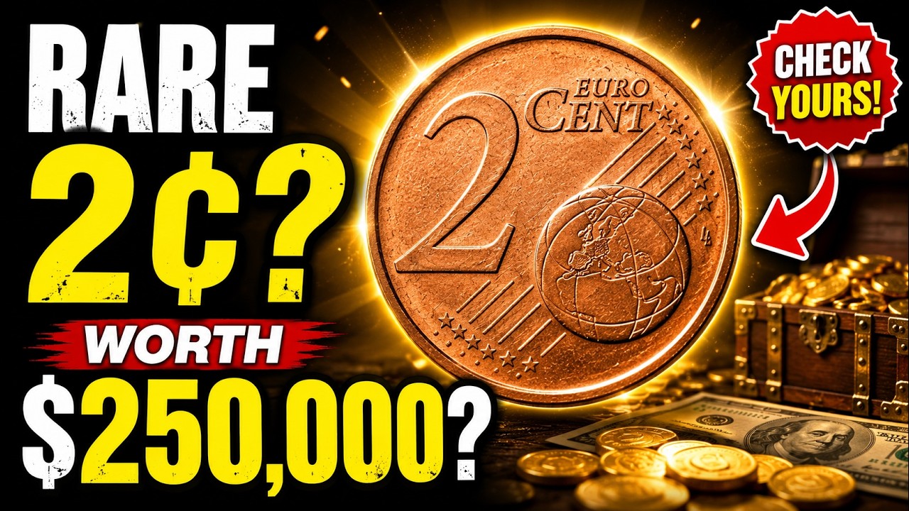 2 Euro Cent Coins Worth Thousands? 💰 Rare 2 Euro Cent Coins Value You Must Check! | GS Coins