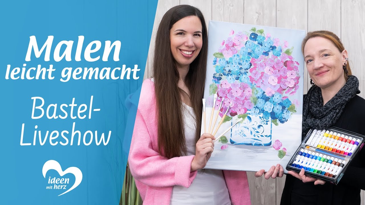 Malen leicht gemacht - Bastel-Liveshow (11.04.2023)