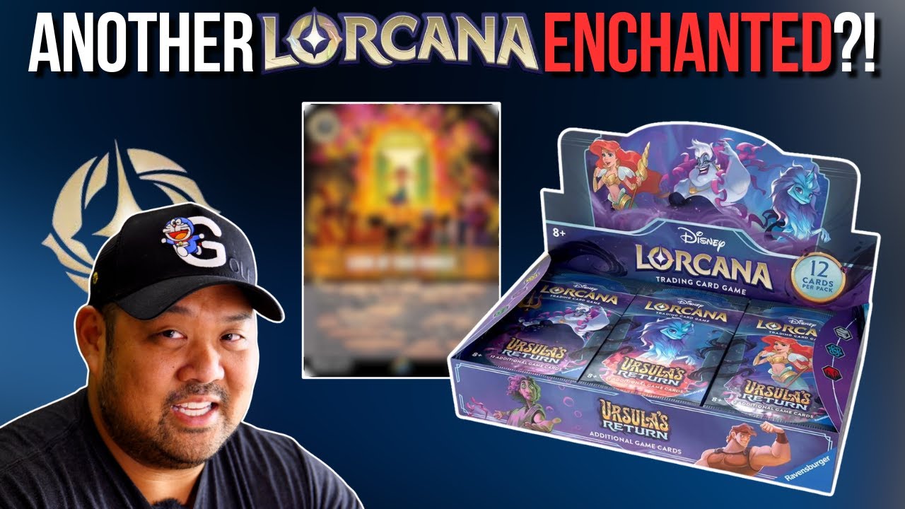 ANOTHER ENCHANTED?! - Disney Lorcana Ursula's Return Booster Box Opening