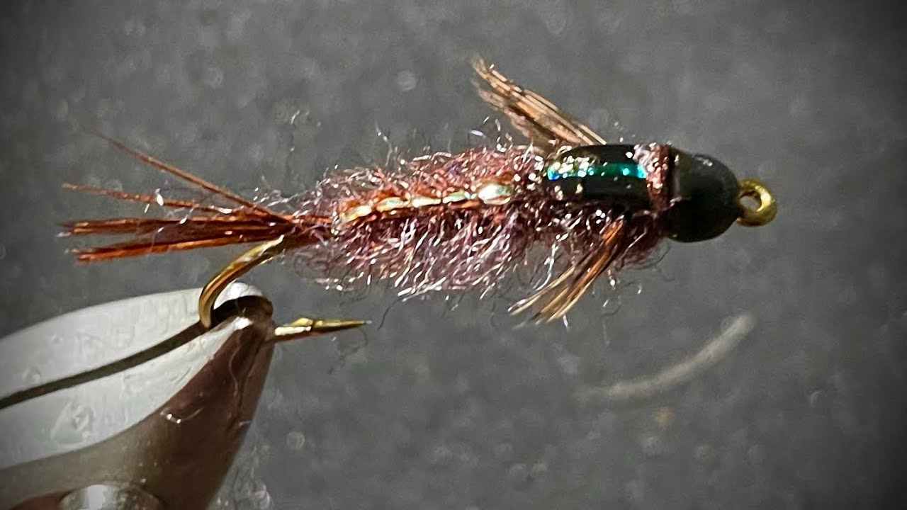 The Isonychia mayfly nymph #flytying #flyfishing #wildtrout