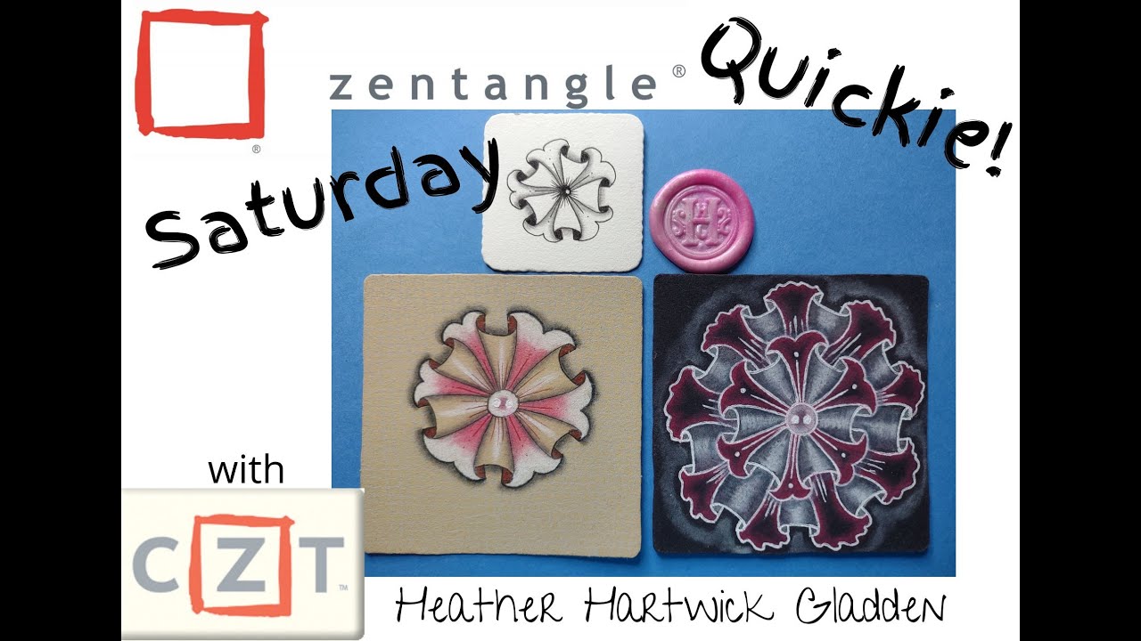 Saturday | Zentangle® Quickie