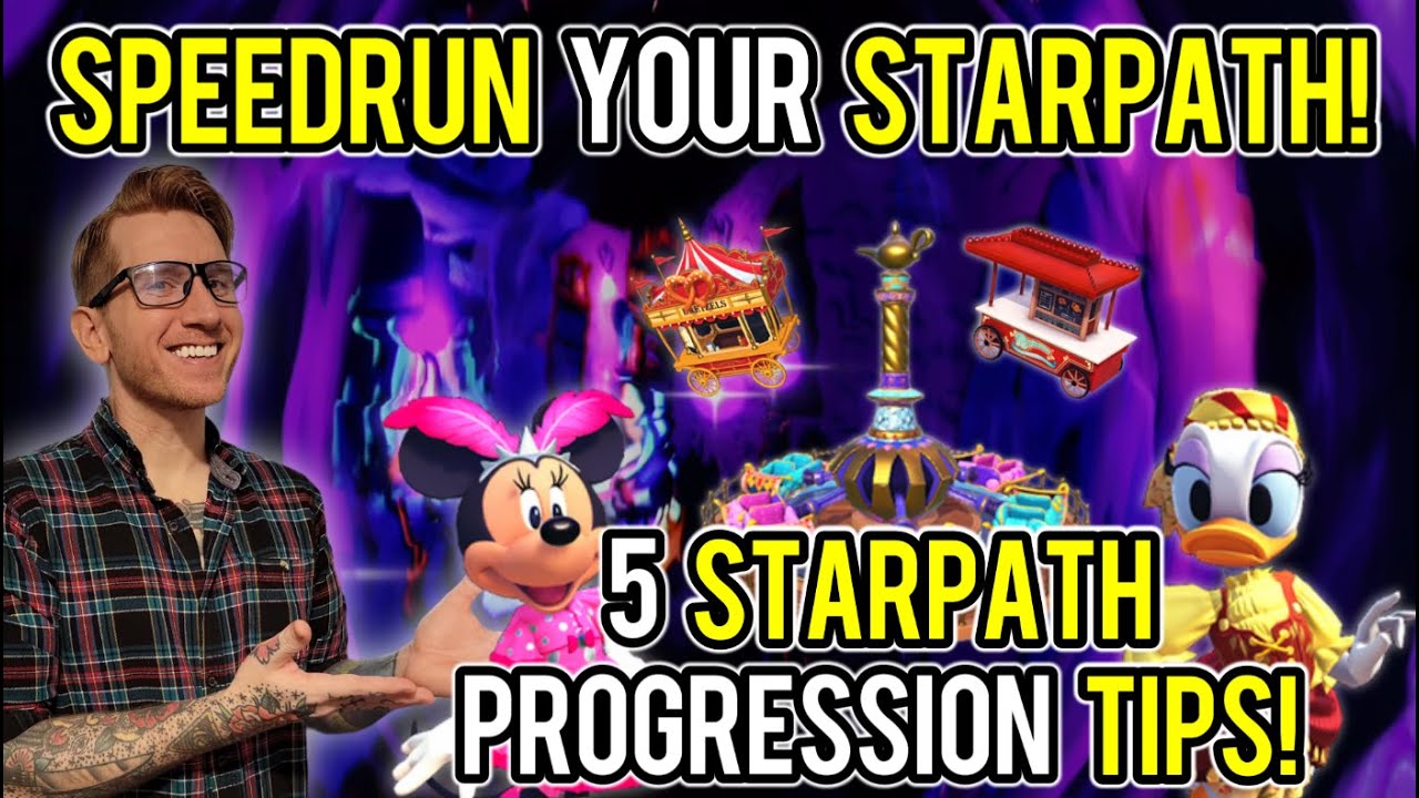 SPEEDRUN YOUR STARPATH! 5 Starpath Progression Tips! A Day at Disney Disney Dreamlight Valley