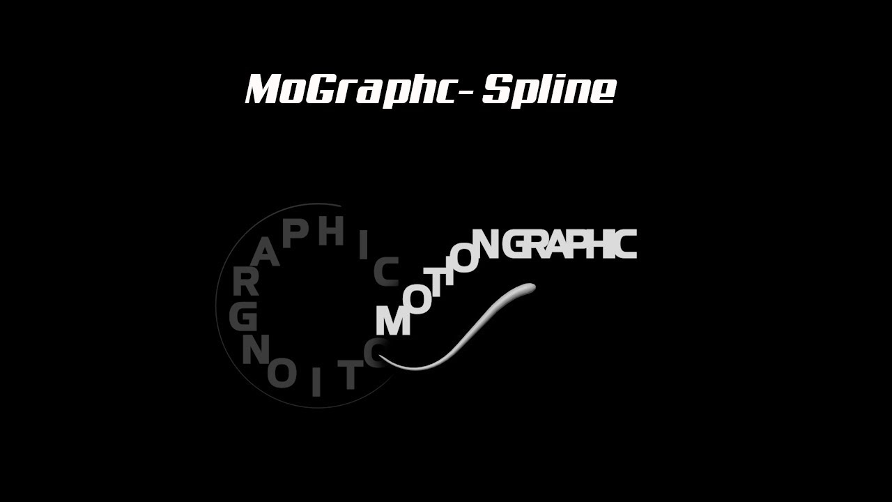 TUTORIAL MoGraph SPLINE #3d #3danimation #cinema4d #motiongraphics