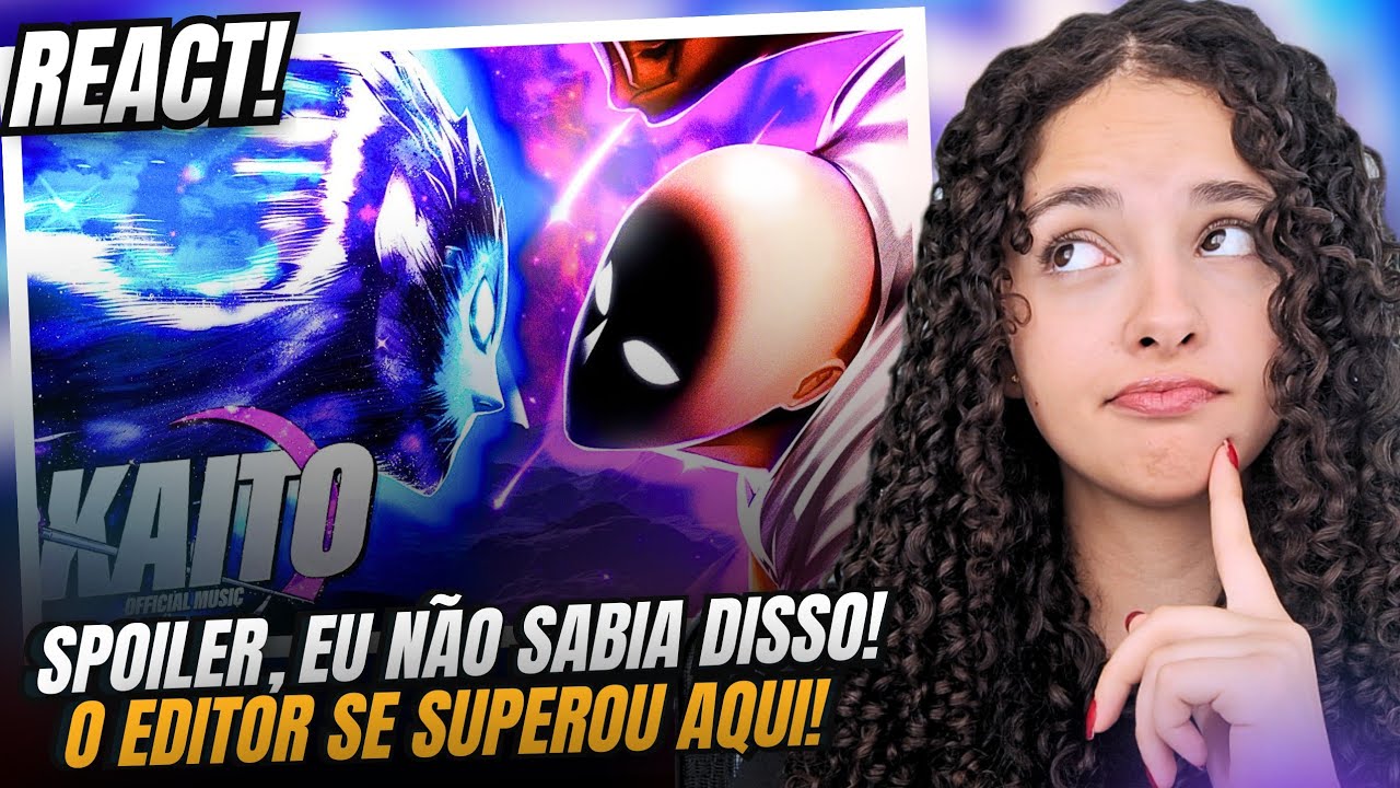 REACT Saitama x Garou Cósmico (One Punch Man) | Cosmicamente Ilimitado | Kaito ft.@blxckoficial