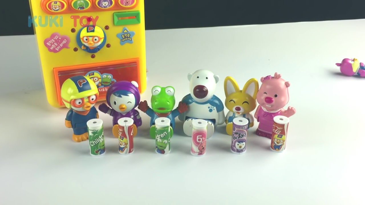신기한 음료수 자판기 ★뽀로로 장난감 애니 KUKITOY