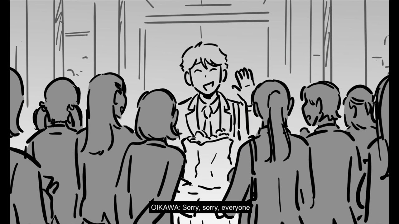 Haikyu!! Seijoh seniors on Valentine's Day