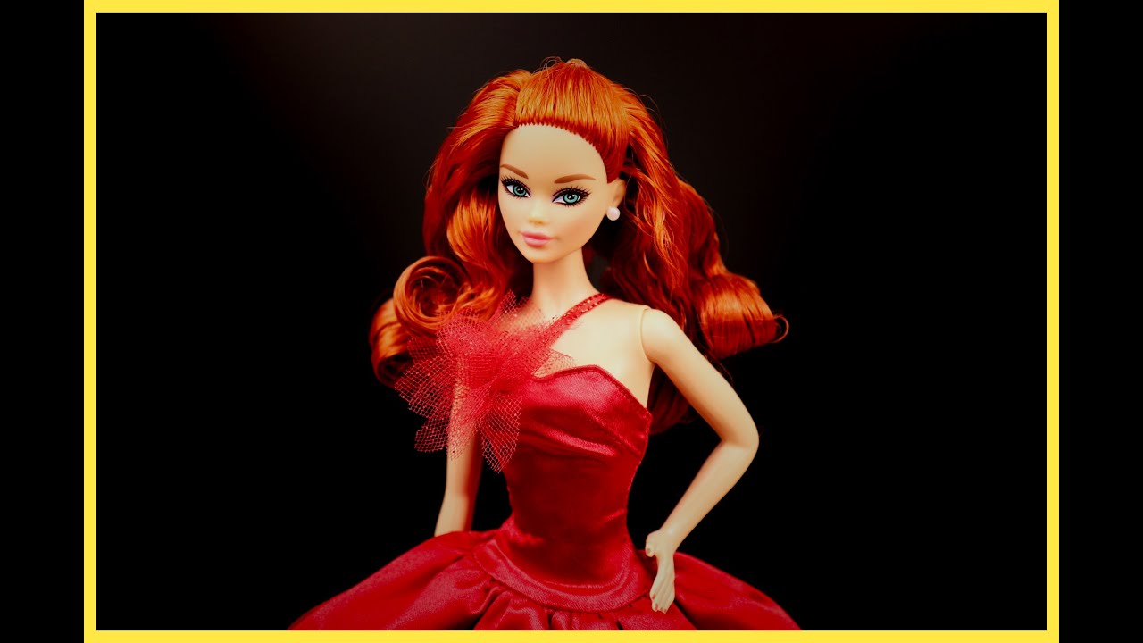2022 Holiday Barbie Red Hair Walmart Exclusive