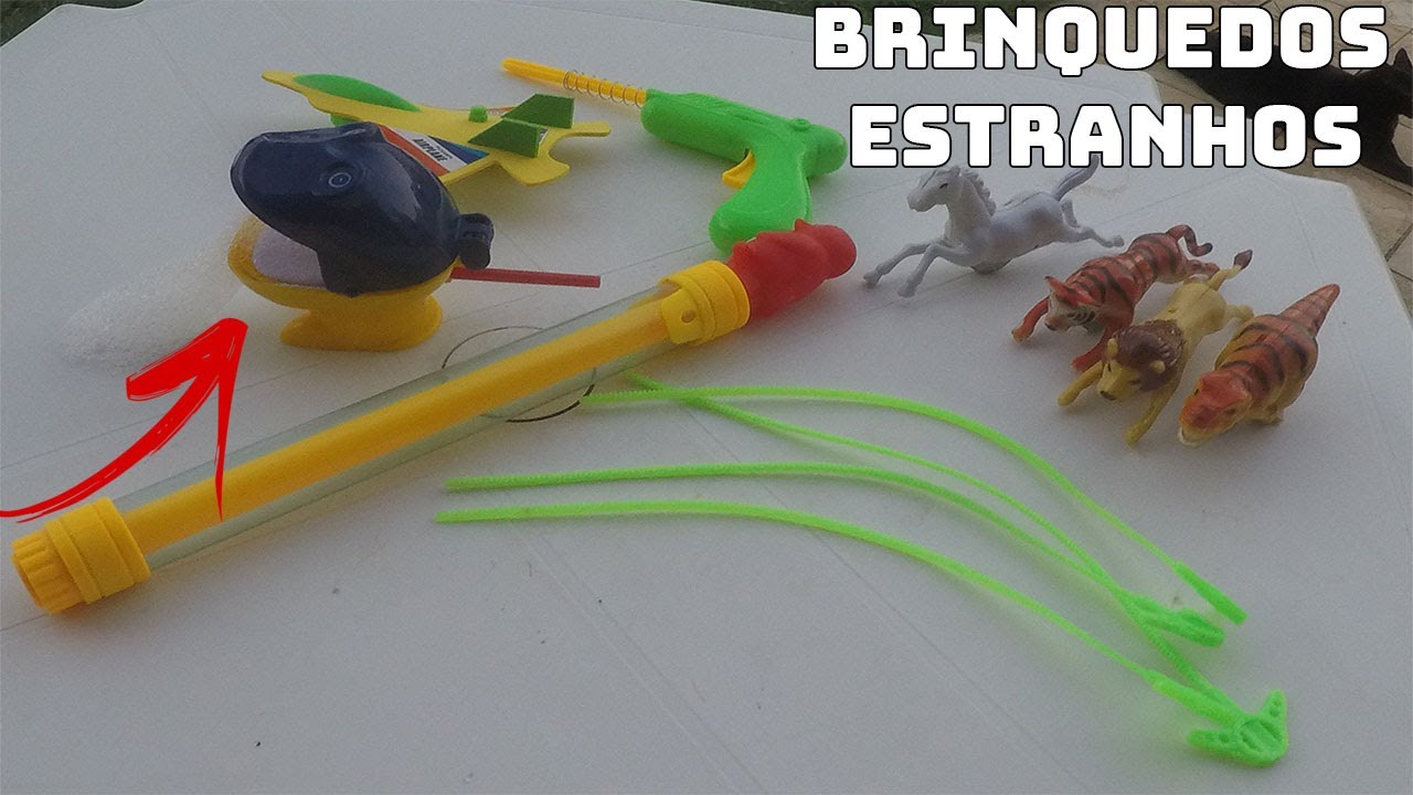 OS BRINQUEDOS MAIS ESTRANHOS DA LOJA DE BRINQUEDOS!