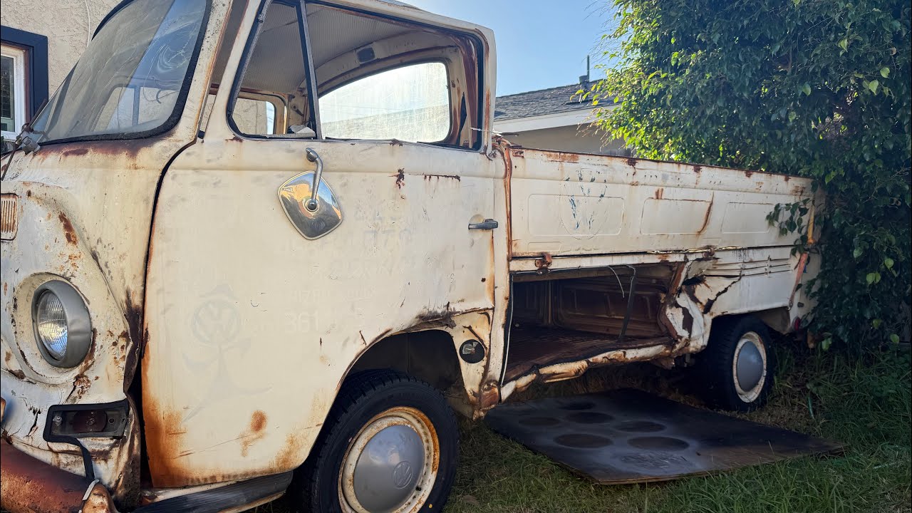 Редкий Volkswagen Single Cab 1969 года выпуска обновлён
