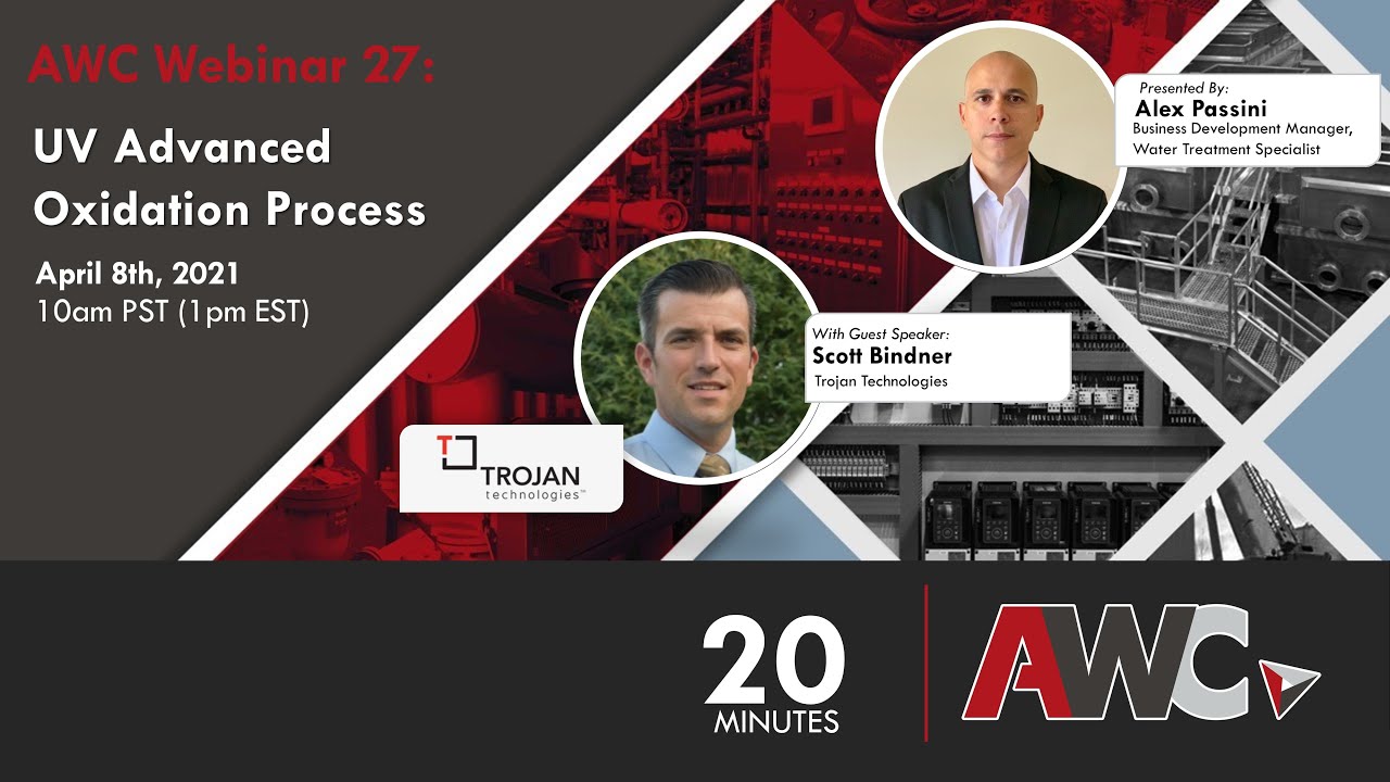 AWC Webinar 27 - UV Advanced Oxidation Process, UV-AOP
