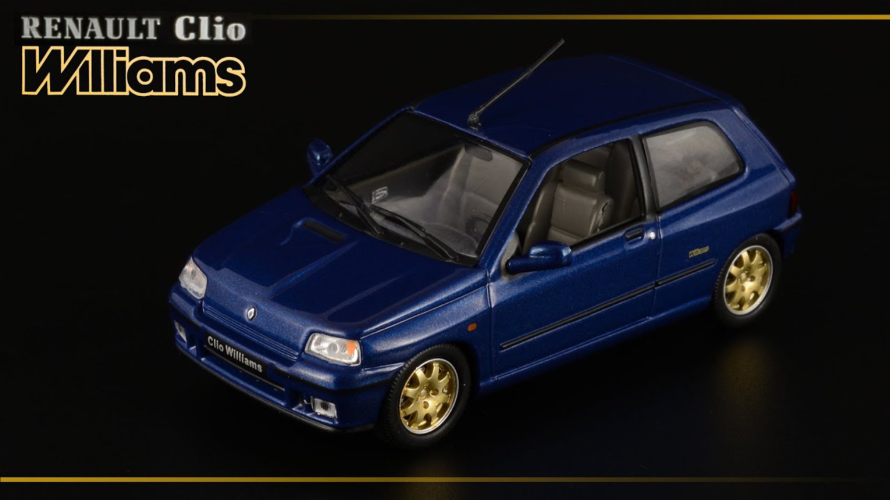 Муза с фамилией Фрэнка: Renault Clio Williams 1993 &bull; Norev &bull; Масштабные модели автомобилей 1:43