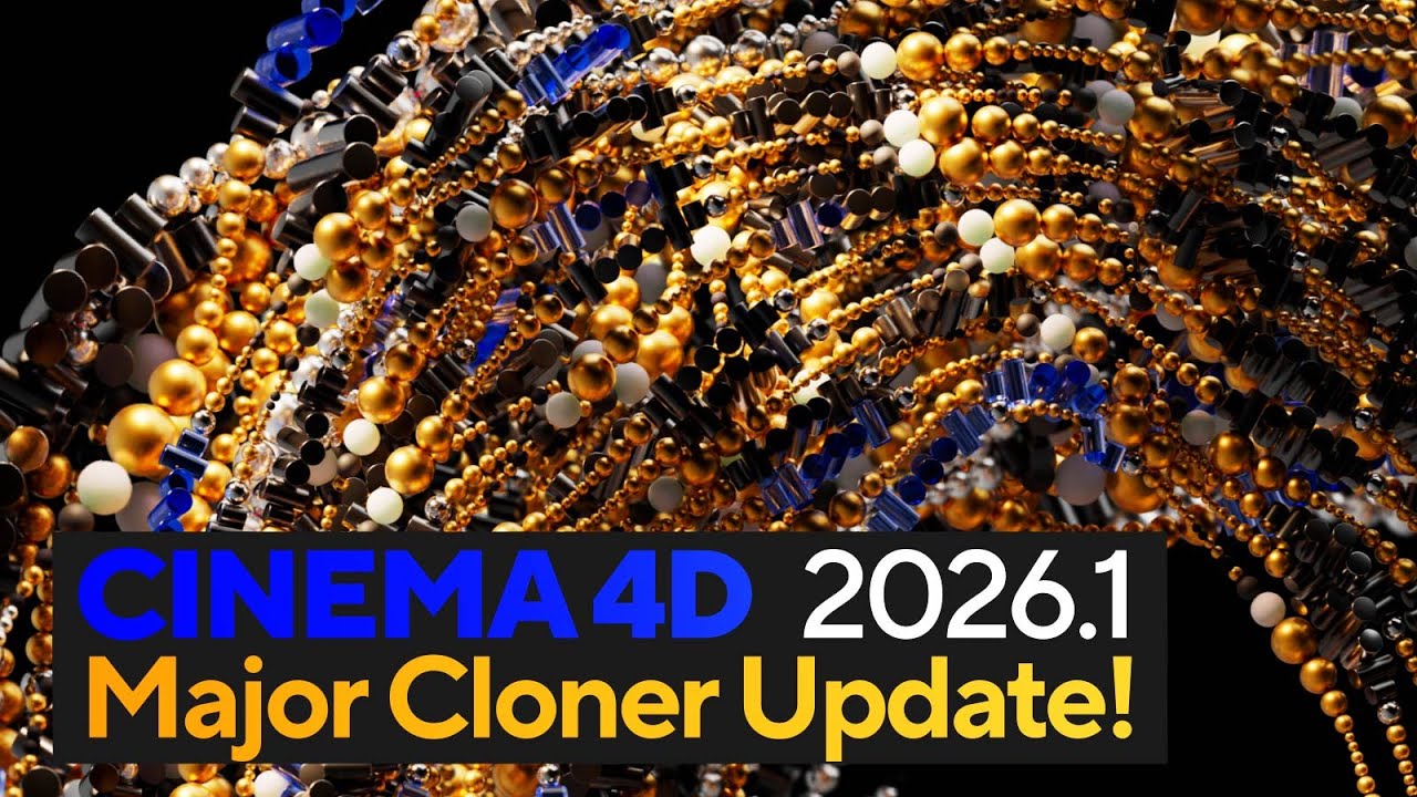 Cinema 4D 2026.1 – Some New Features Are Surprisingly Good