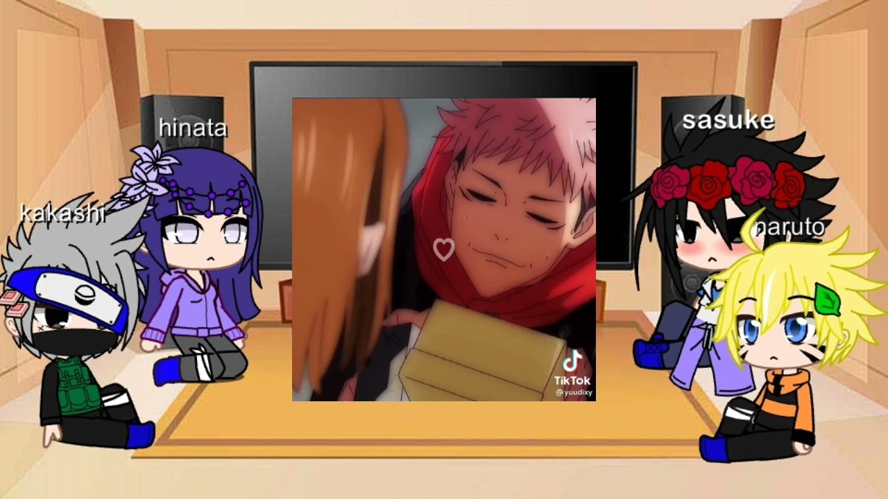 time 7- Sakura +Hinata reagindo a Sakura as nobara{pedido de inscrito}