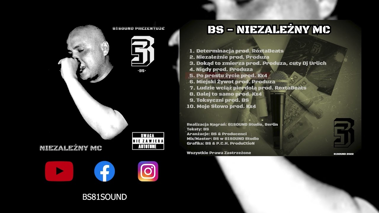 BS ''NIEZALEŻNY MC'' (Nowy Album 2022/Full Album) @BS81SOUND