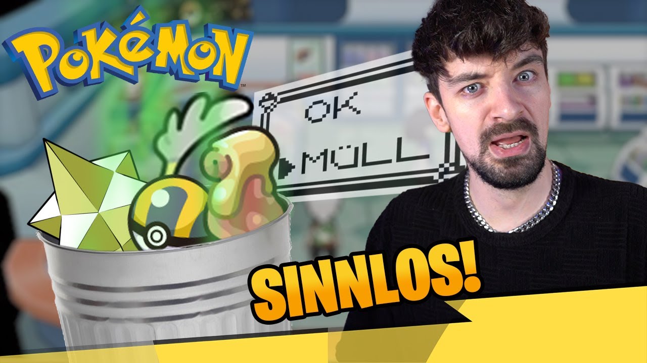 Die SINNLOSESTEN ITEMS in Pokémon 🚮