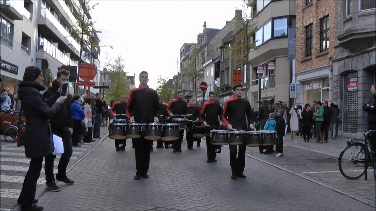 DrumSpirit Percussion Ensemble 2015 Winkelnacht Roeselare