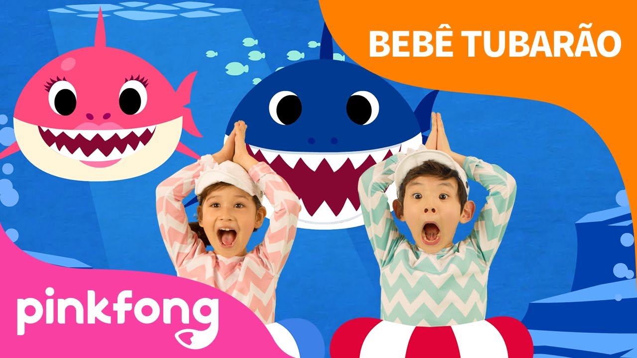 Dan&ccedil;a do Beb&ecirc; Tubar&atilde;o | Baby Shark em Portugu&ecirc;s | Pinkfong, Beb&ecirc; Tubar&atilde;o! Can&ccedil;&otilde;es para Crian&ccedil;as
