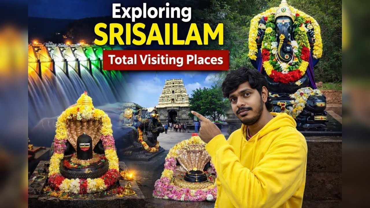 Exploring Srisailam Completely 🙏 | All Temples, Dam & Secret Places | Full Travel Guide