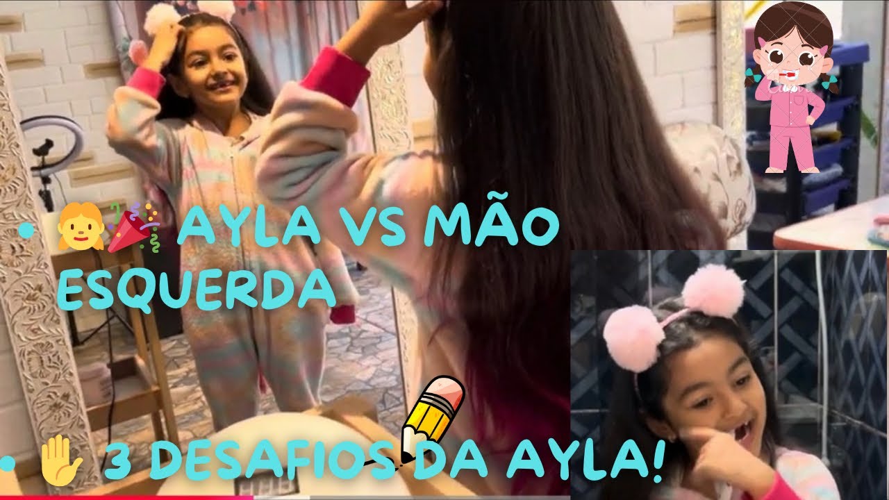 3 desafios usando apenas uma mão!! 😱😂 ⭐ Desafios para Criança: Será que Você Consegue os 3?
