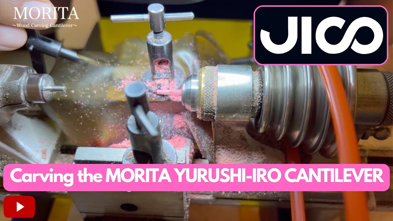 Carving the MORITA YURUSHI-IRO Wood Cantilever
