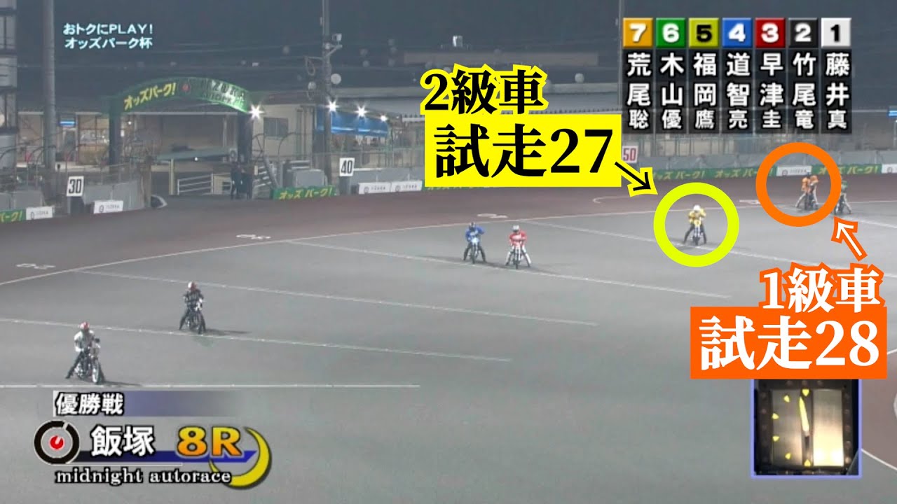 最後の直接対決！怪物２級車⑤福岡VS飯塚のエース⑦荒尾