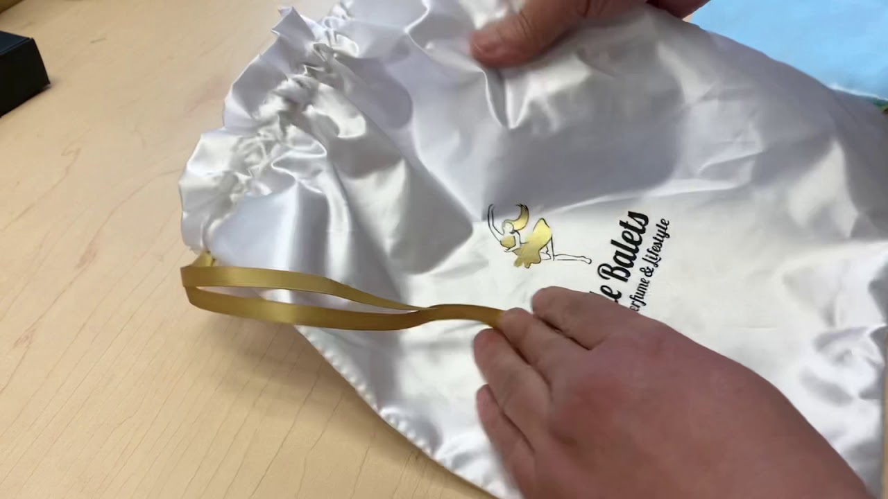 Satin Drawstring Bags Custom Made ZakkaCanada.com