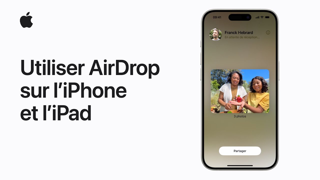 Utiliser AirDrop sur votre iPhone ou iPad | Assistance Apple