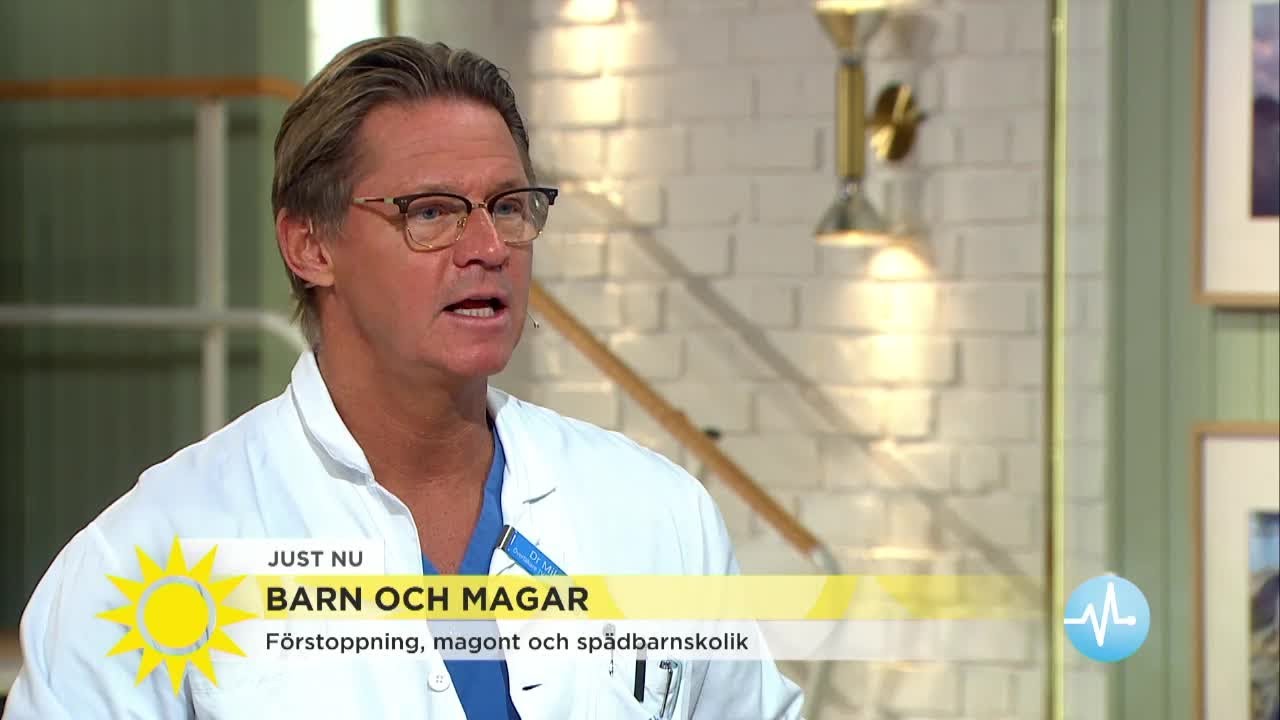 ”Barnens magont sätter psyket på prov” - Nyhetsmorgon (TV4)
