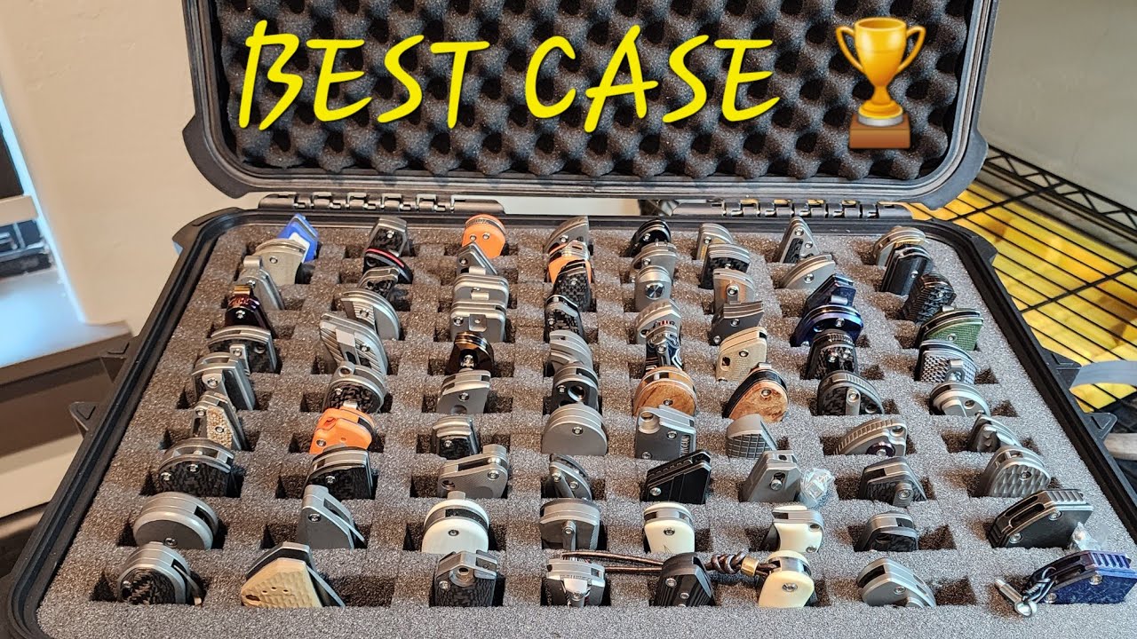 BEST KNIFE CASE Apache 4800   80 KNIVES!!!