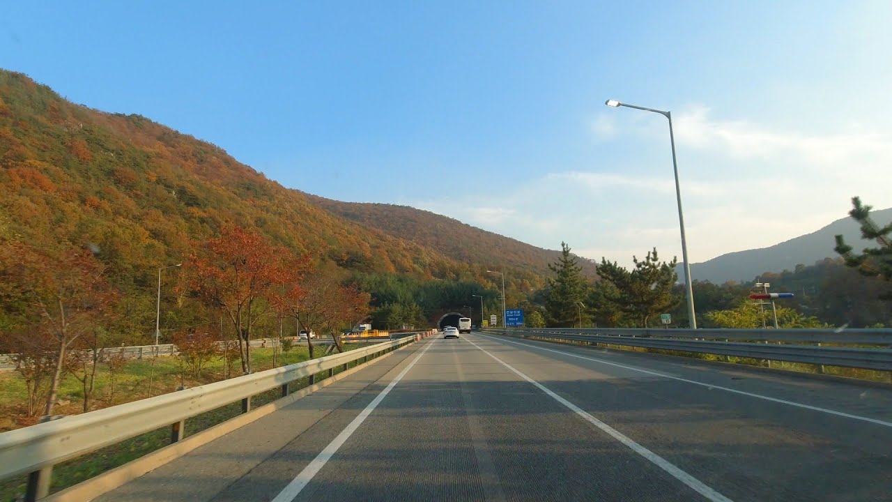 Highway Driving (No Talking, No Music) - Seoul to Yeongdeok, Korea