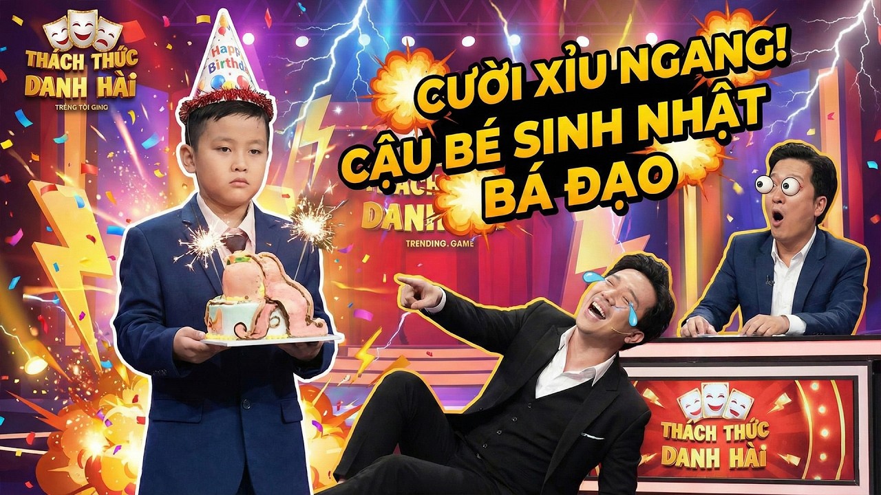 Hài Mới 2026: Tiết Mục Sinh Nhật Của Cậu Bé Làm Trấn Thành Trường Giang Bó Tay