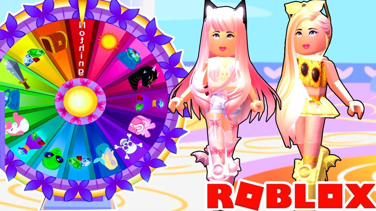 NEW Royale High Mystery Wheel Picks Our Outfits For A Week...