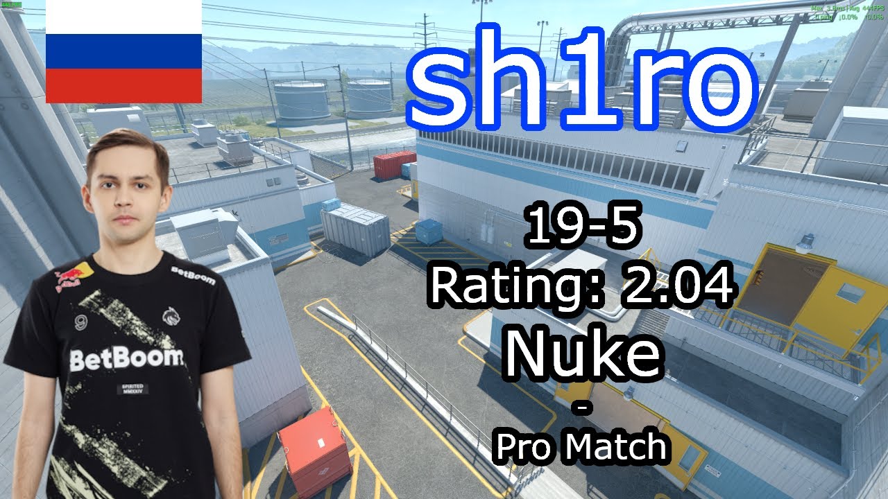 sh1ro Demo (19-5) Spirit vs Heroic (Nuke) POV | BLAST Bounty 2025 Season 1 Finals