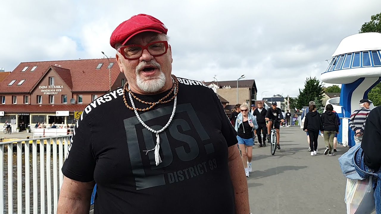 DARŁÓWKO - OD MOSTU 🌉🚧🚦NA PLAŻE ⛱🌊 TADEUSZ NIEMIEC 🌊⛱🎭