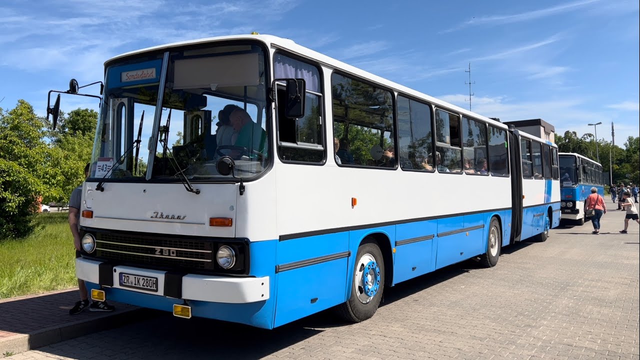 Ikarus 280.03, 7. Ikarus-Treffen, 03.06.2023, Karl-Marx-Stadt