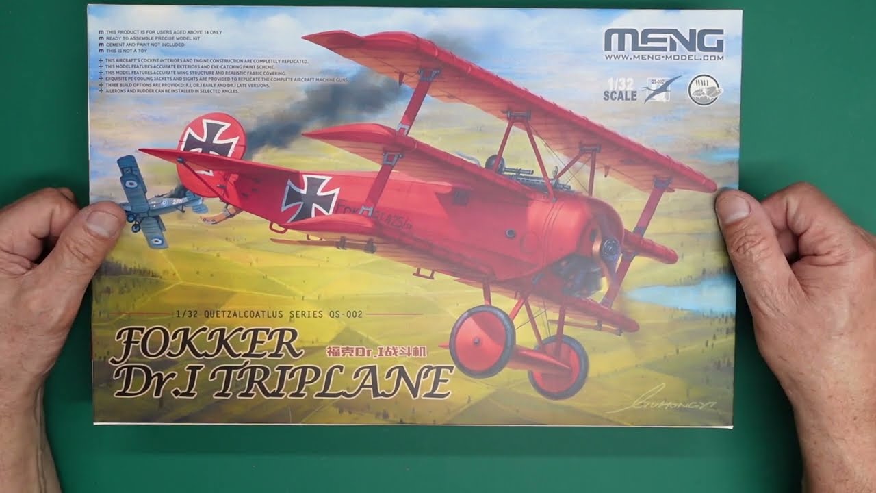 Meng/WNW 1/32 Dr.1 kit review with a little add on ..