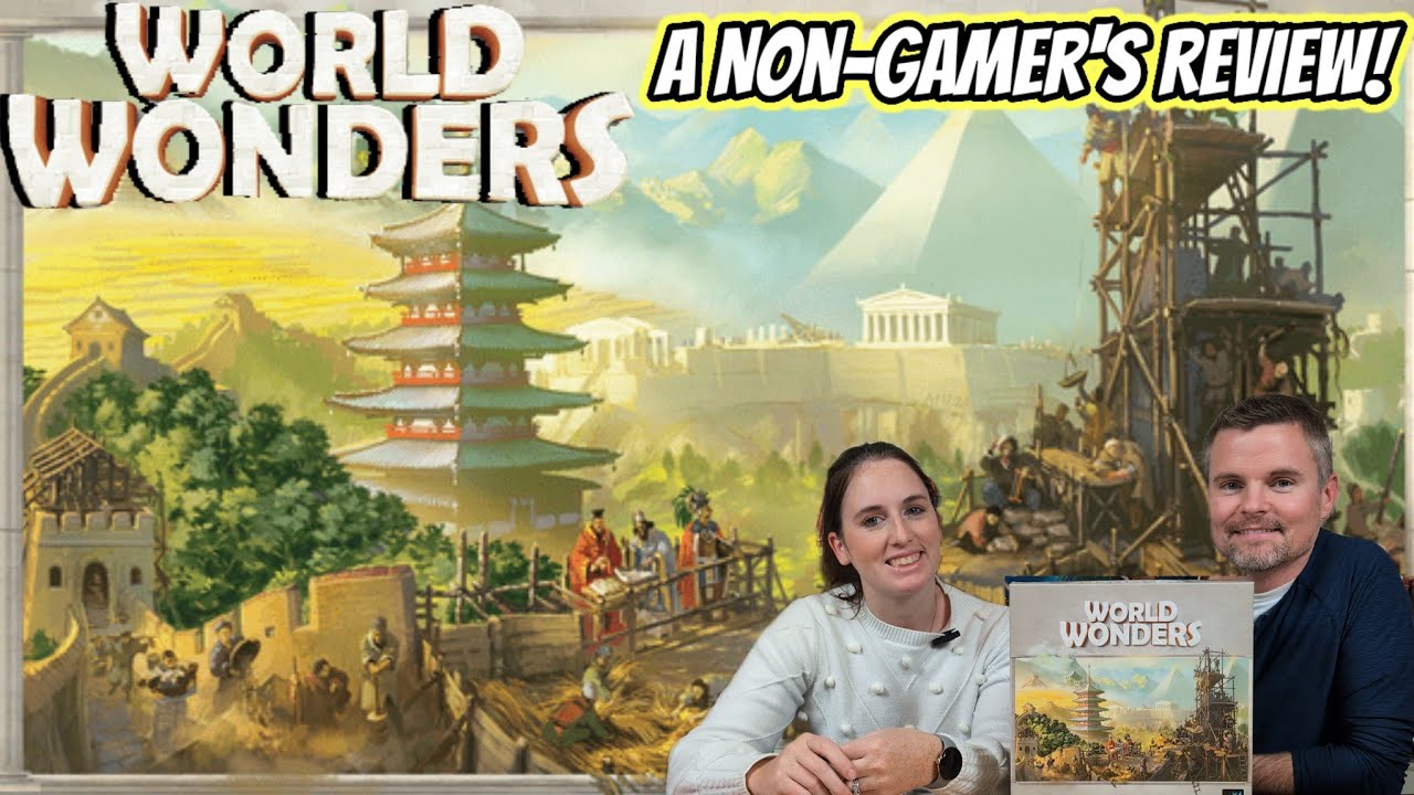 World Wonders - A Non-Gamer's Review Of This Epic Polyomino Game