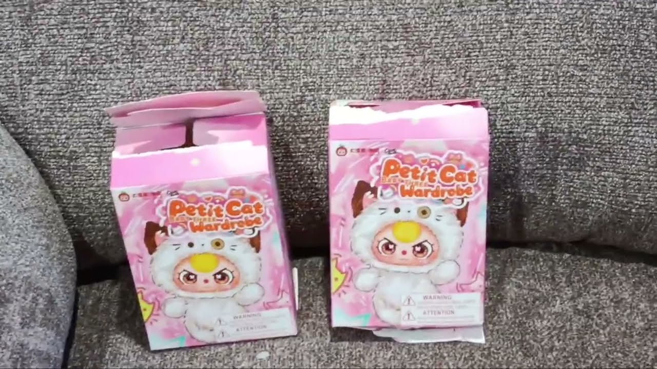 Baby Three Petit Cat Warobe blind boxes 