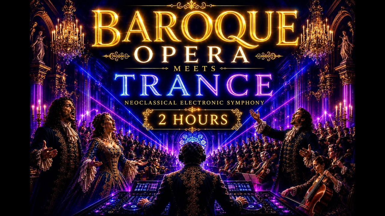2 Hours Baroque Opera Meets Trance | Celestial Symphonic Masterpieces