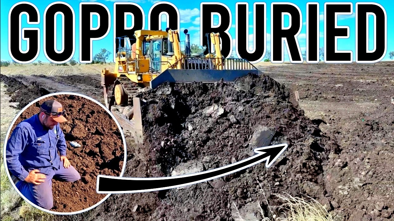 Massive D11 Bulldozer Buried the GoPro! | Vlog 460