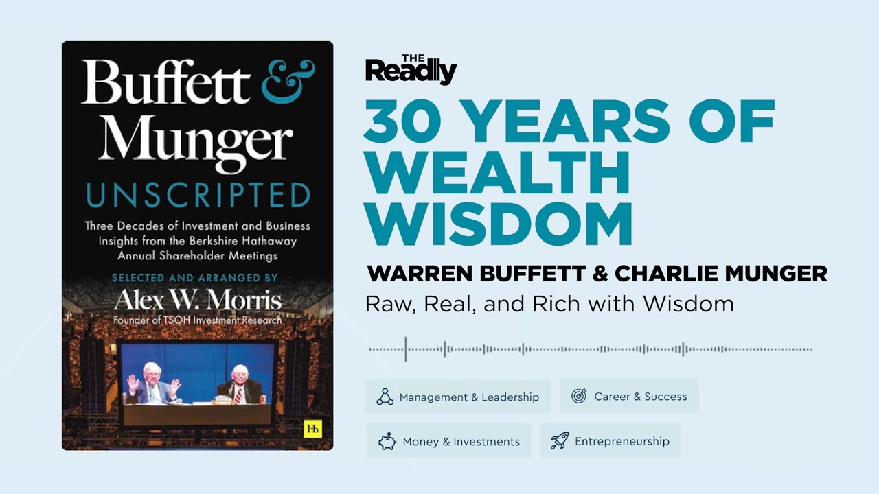 Buffett & Munger's Secrets to Wealth&mdash;30 Years of Investment Wisdom Simplified #thereadly #podcast