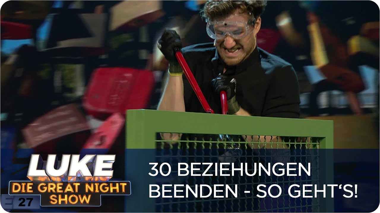 Herzensbrecher Luke - Liebesschlösser knacken | Luke vs. Köln | LUKE! Die Greatnightshow