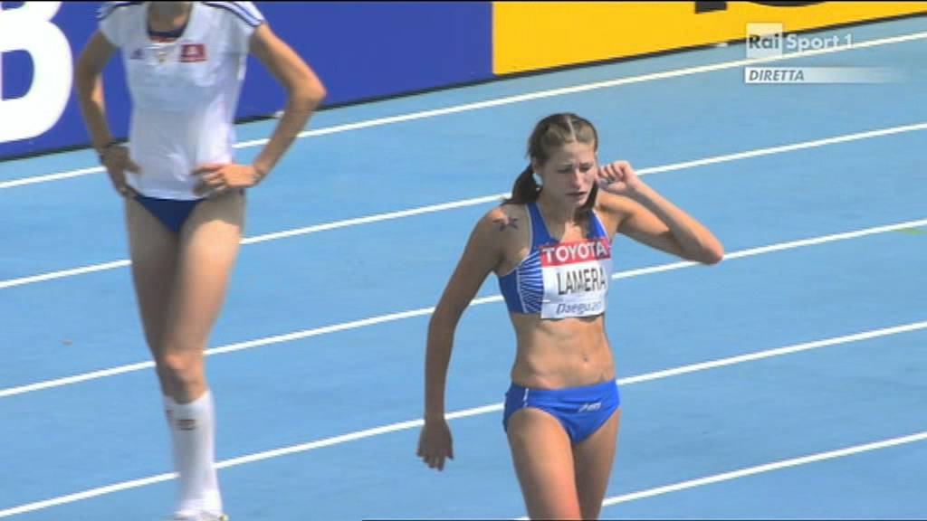 Salti di qualificazione Raffaella Lamera IAAF World Championships Daegu 2011