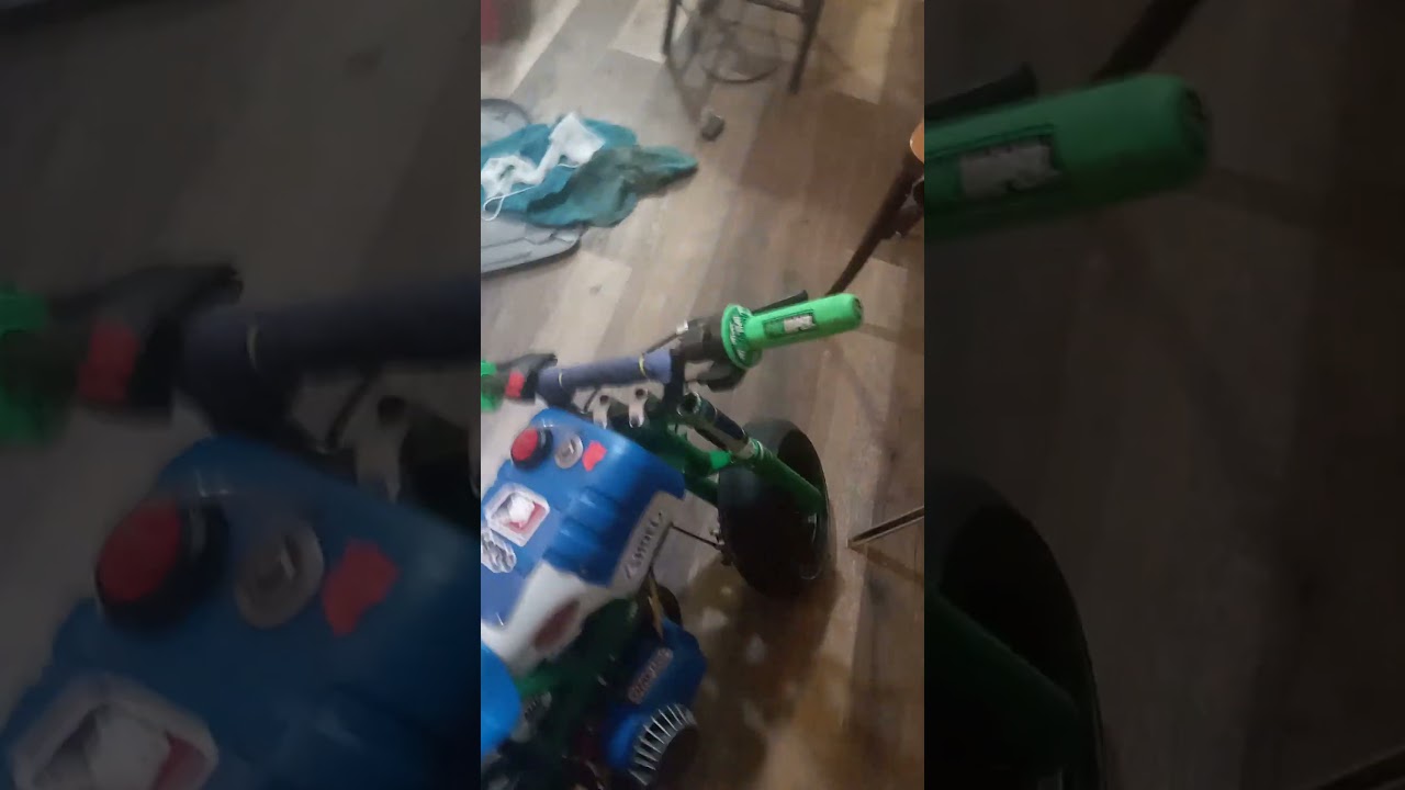 49cc stunt bike new Pro-taper handle grips and bmx pegs