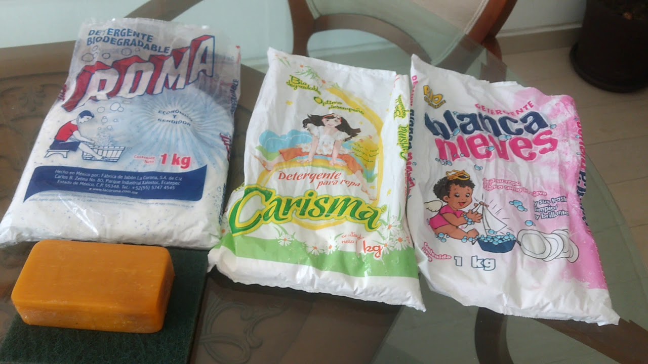 Persil vs detergentes Roma, Carissma y Blanca Nieves