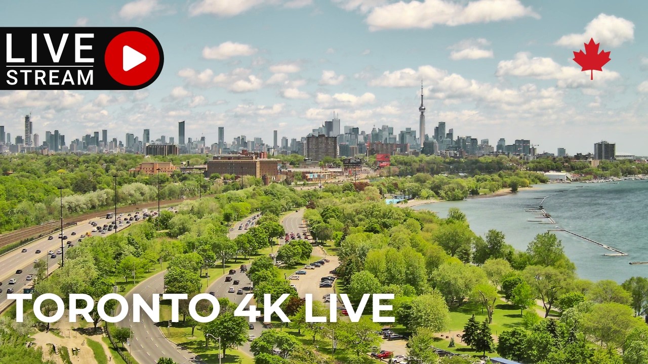 🔴 Toronto LIVE 4K 🏆 FIFA World Cup 2026 🇨🇦 CN Tower &bull; Skyline &bull; Lofi | Ultra HD 24/7 🍁