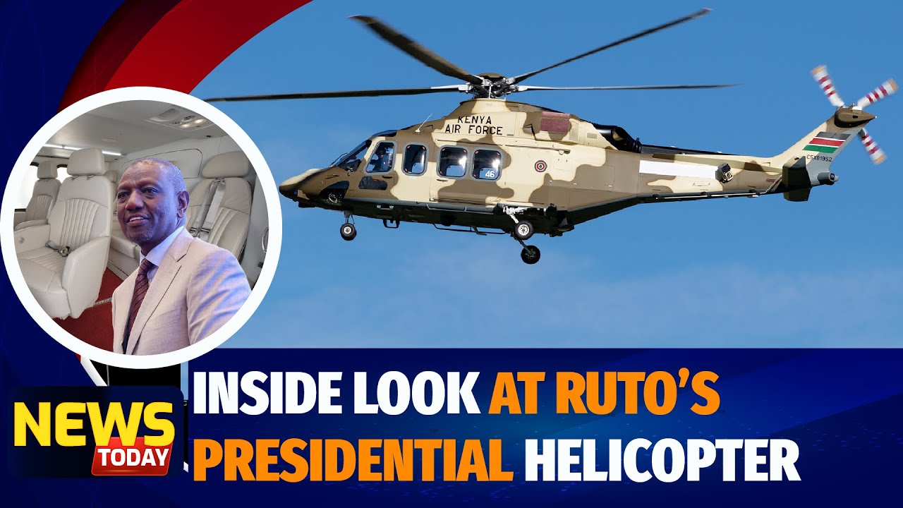UNBELEIVEABLE! Inside Kenya's PRESIDENTIAL HELICOPTER : Secrets to Ruto Travel on Kenyan MARINE ONE